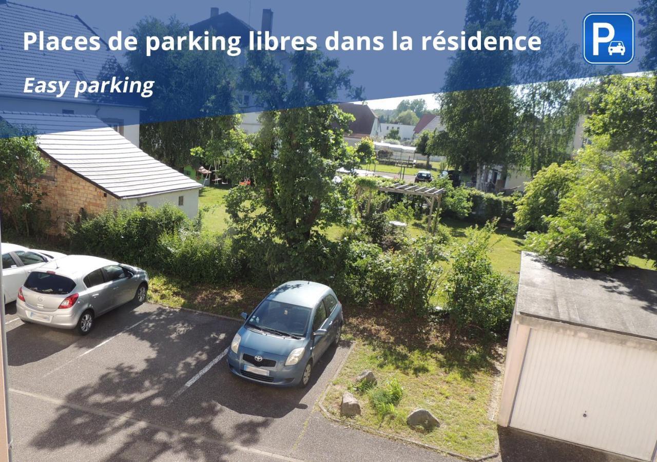 Appart'Azur Haguenau - Proche Gare Au Calme - Wifi - Lit Confort - Parking Facile Et Gratuit エクステリア 写真